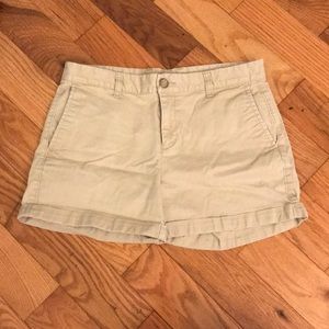 Gap Khaki Girlfriend Shorts
